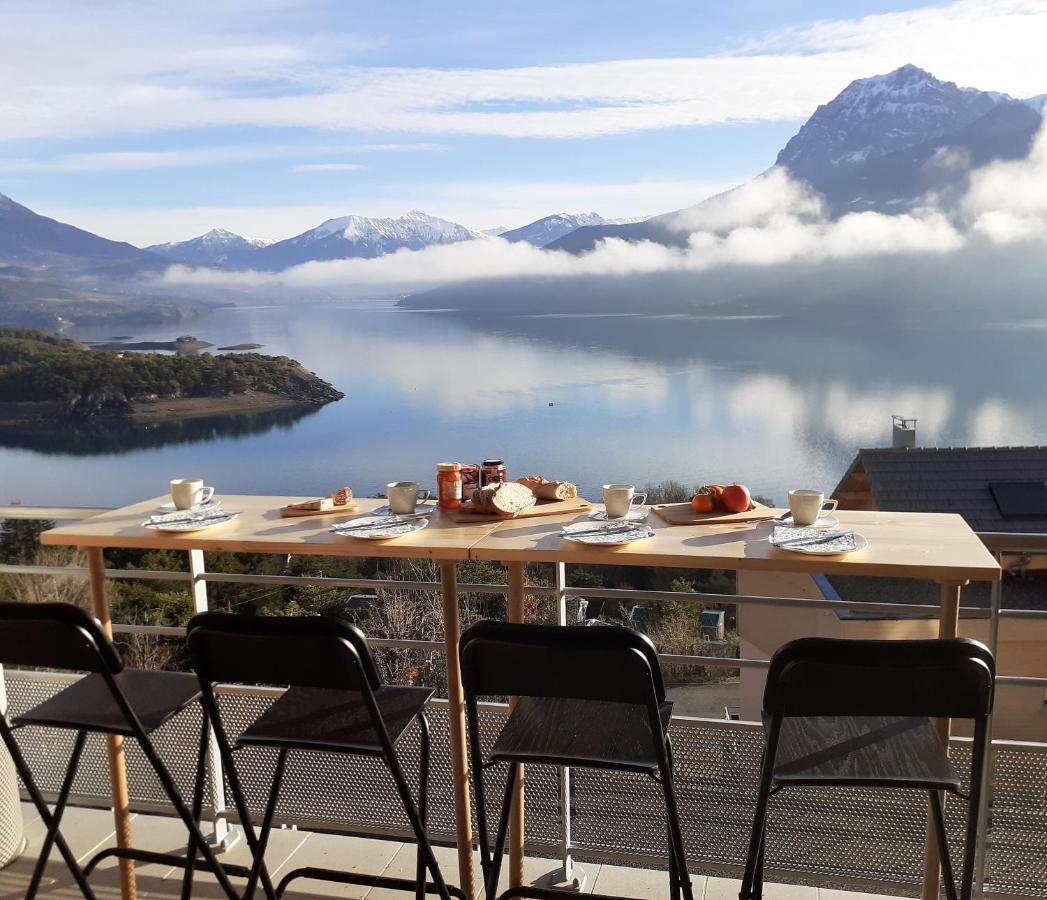 Vaste Appartement 3 Chambres - Vue Exceptionnelle Chorges Kültér fotó